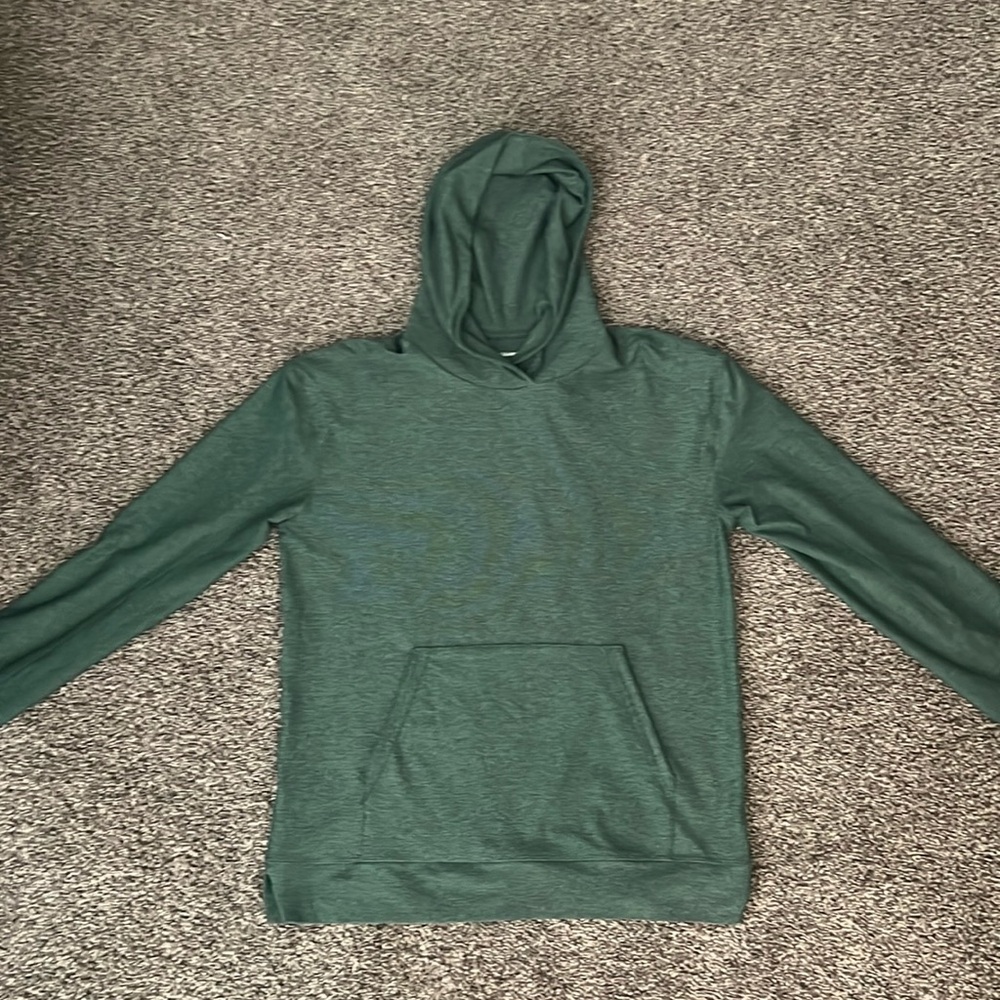 Green Outdoor Voices Hoodie